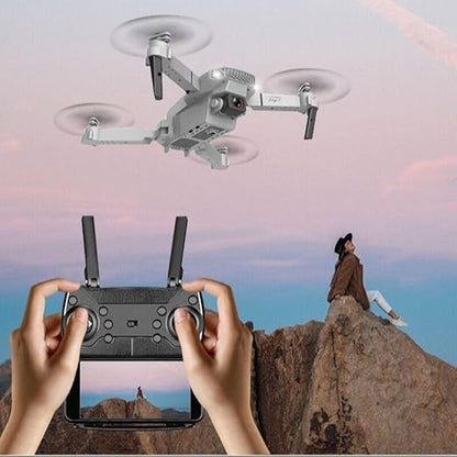 4K Camera Drone For Adults - FPV Foldable RC Drone with 2 Camera & 2 Batteries, Long Flight Time.