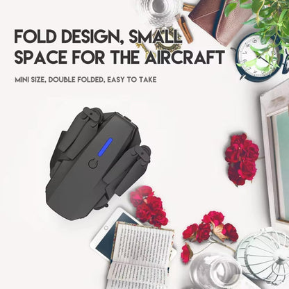 4K Camera Drone For Adults - FPV Foldable RC Drone with 2 Camera & 2 Batteries, Long Flight Time.